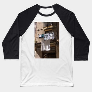 Hanging washing. Baseball T-Shirt